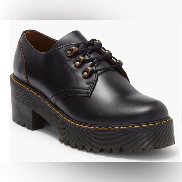 DR Martens Lug Sole Platform Shoes - Picture 1 of 12